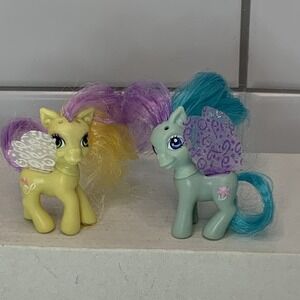 My Little Pony Azalea Bloom  & Silly Lilly G3 Brushable MLP 2" Missing Antennas